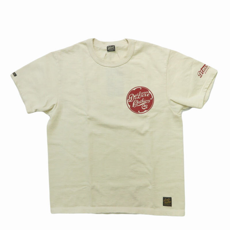 デラックスウェア DELUXEWARE 半袖 Tシャツ ロゴプリント 吊り編み ユニオンスペシャル BRGX-001【2026年春夏新作】