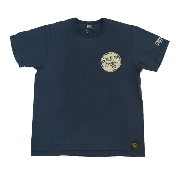 デラックスウェア DELUXEWARE 半袖 Tシャツ ロゴプリント 吊り編み ユニオンスペシャル BRGX-001【2025年春夏新作】