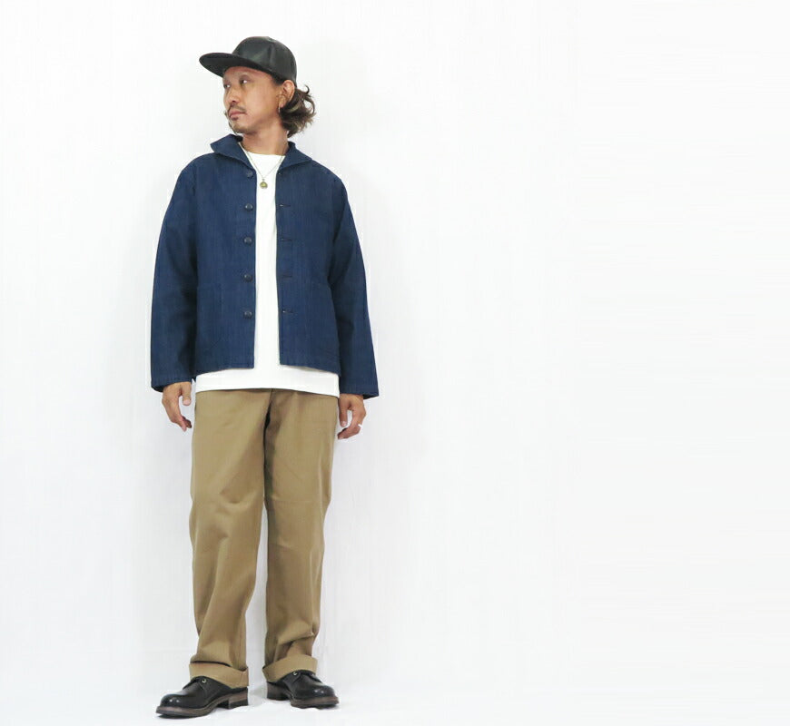 JELADO ジェラード ヘチマ襟カバーオール U.S.Navy Dungaree Jumper CT12316 【2025年秋冬新作】