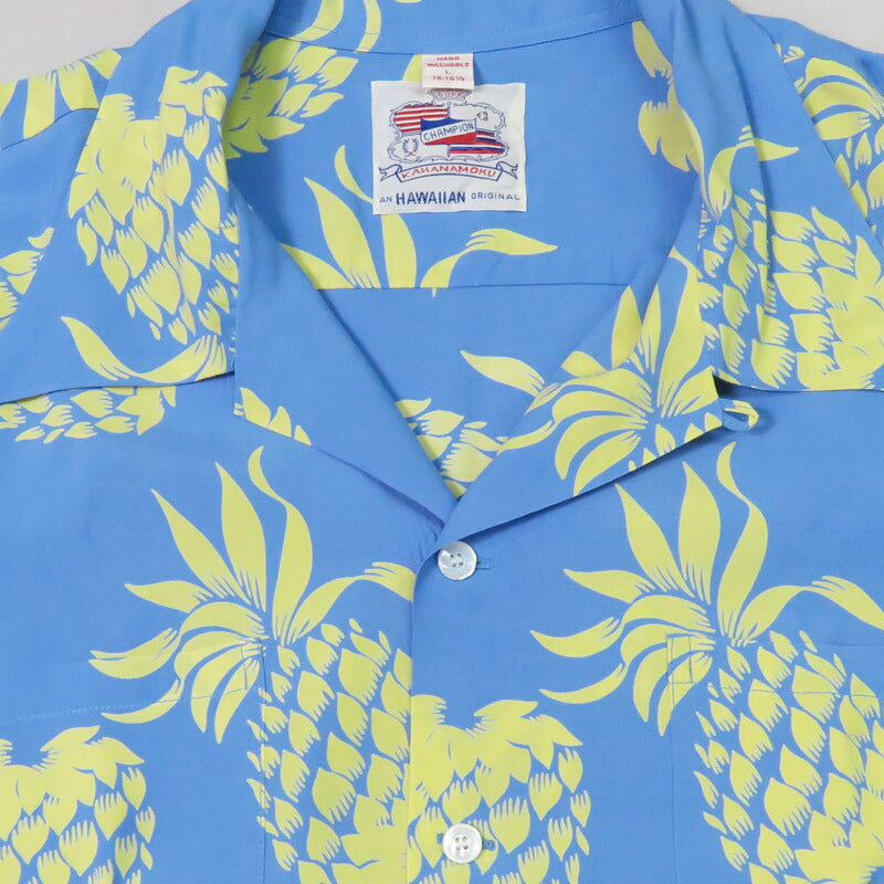 サンサーフSUNSURFデュークカハナモク半袖レーヨンアロハシャツDUKE'SPINEAPPLEハワイアンシャツDukeKahanamokuSpecialEditionDK36201【2024年春夏新作】