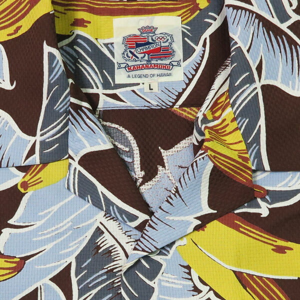 サンサーフ SUN SURF デュークカハナモク 半袖 COOLMAX アロハシャツDUKE'S BANANA LEAF ハワイアンシャツ Duke Kahanamoku DK39399 【2025年春夏新作】