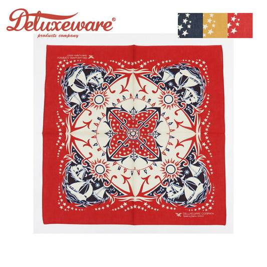 デラックスウェア DELUXEWARE バンダナ U.S ANCHOR  DLA-005【2025年秋冬新作】