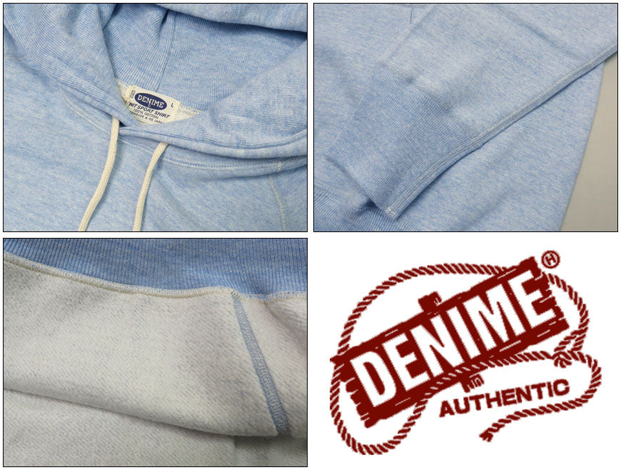 DENIME ドゥニーム WAREHOUSE ウェアハウス 4本針 ラグランフード スウェット パーカー フラットシーマー Lot.270