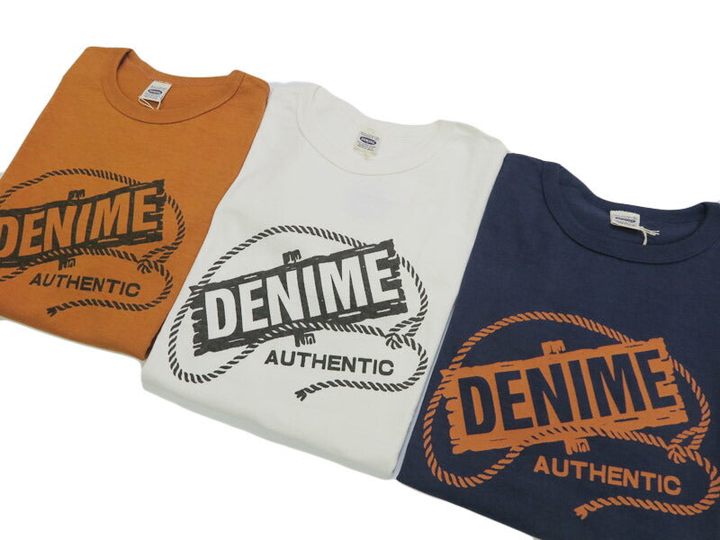 DENIME ドゥニーム 半袖 Tシャツ AUTHENTIC Lot.272 WAREHOUSE ウェアハウス 【2025年秋冬新作】