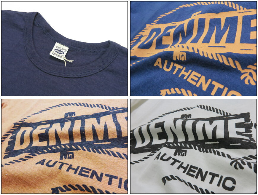 DENIME ドゥニーム 半袖 Tシャツ AUTHENTIC Lot.272 WAREHOUSE ウェアハウス 【2025年秋冬新作】