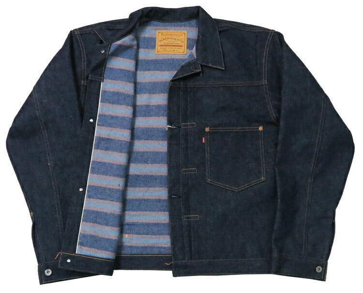 ウェアハウス WAREHOUSE デニムジャケット 大戦 ファーストタイプ with ブランケット DSB S2001XX(2000XX) Dead Stock Blue デッドストックブルー 【2024-25年秋冬新作】