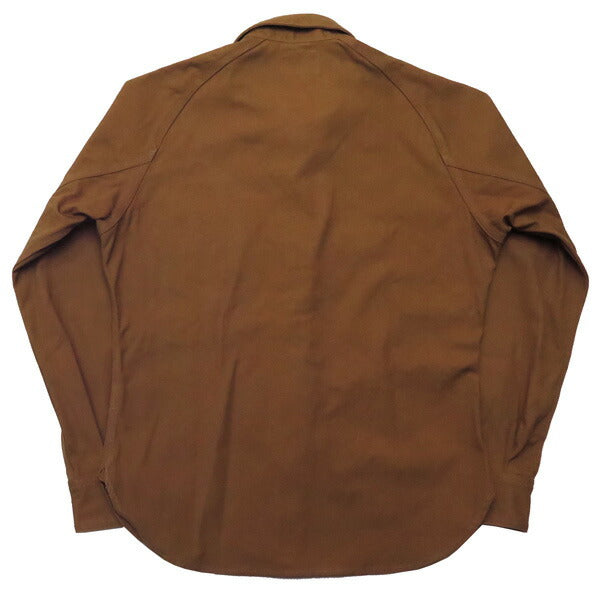 デラックスウェアDELUXEWARE11ozキャンバスダック長袖ワークシャツDX7641A【2023年春夏新作】