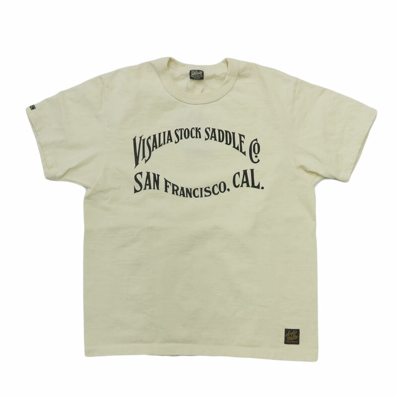 デラックスウェア DELUXEWARE 半袖 Tシャツ SADDLE 厚手 12.5oz吊天竺 ヘビーウエイト ユニオンスペシャル DXTS-2601【2026年春夏新作】