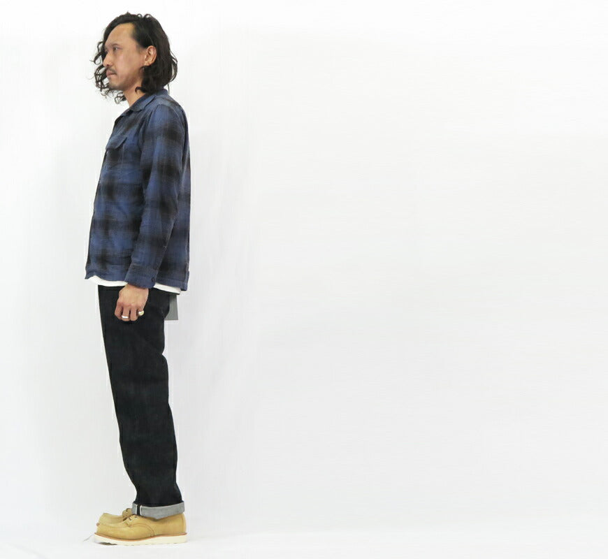 フルカウント FULLCOUNT 0105BK ジーンズ ルーズストレート 13.7oz ブラックデニム ジンバブエコットン 【2025年春夏新作】