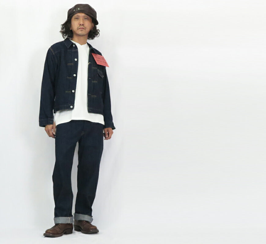 フルカウント FULLCOUNT 0105SSW ジーンズ ルーズストレート 11.5oz Super Smooth ジンバブエコットン デニム 【2024-25年秋冬新作】