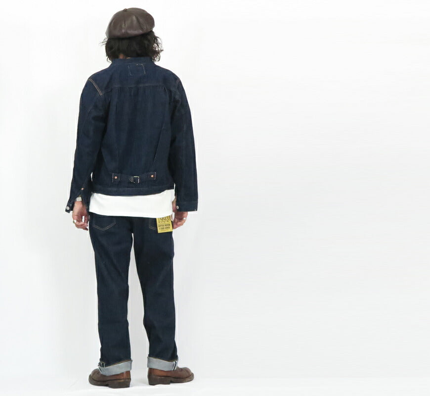 フルカウント FULLCOUNT 0105SSW ジーンズ ルーズストレート 11.5oz Super Smooth ジンバブエコットン デニム 【2024-25年秋冬新作】