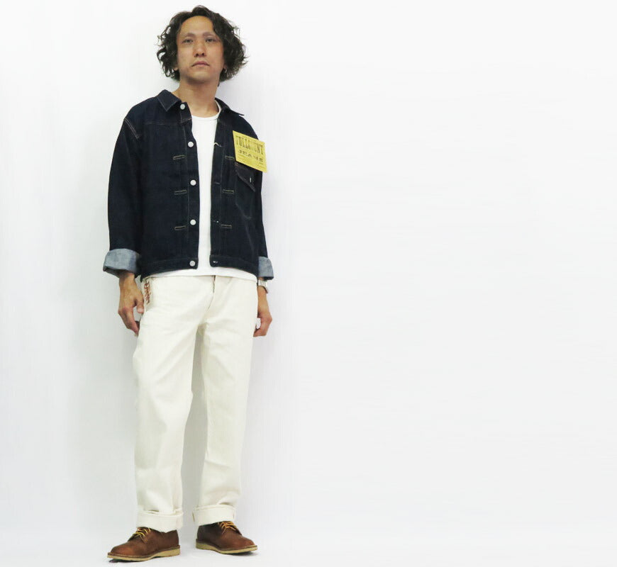 フルカウント FULLCOUNT 1101EC ジーンズ ストレート 13.7oz エクリュホワイト デニム ジンバブエコットン 【2025年春夏新作】
