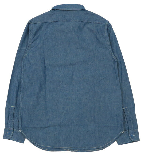 フルカウント FULLCOUNT 5oz シャンブレー 長袖 ワーク シャツ 定番 Lot.4810 【2025年春夏新作】