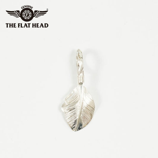 フラットヘッド THE FLAT HEAD シルバー925 ペンダントトップ ハートフェザー 右向き FN-JP-204 【2025年秋冬新作】