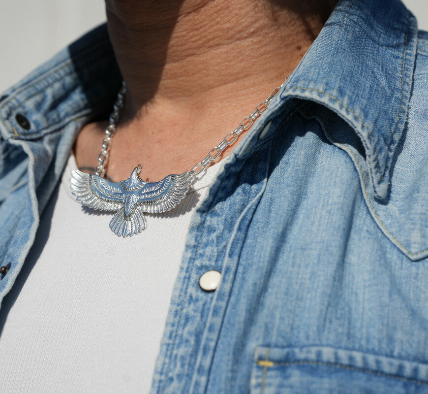 フラットヘッド THE FLAT HEAD シルバー925 イーグル ペンダントトップ FN-JP-221 【2026年春夏新作】