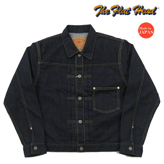フラットヘッド THE FLAT HEAD 40's 12oz デニムジャケット 1st ファーストモデル ジージャン FN-OJ-SD001 【2024-25年秋冬新作】