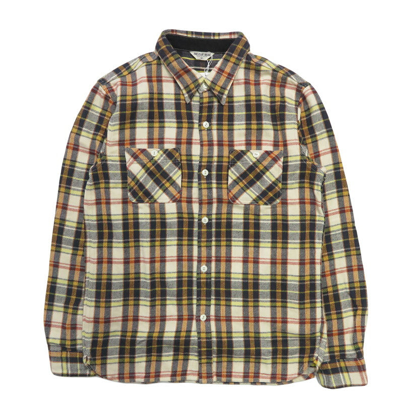 フラットヘッド THE FLAT HEAD チェック フランネルシャツ FN-SNR-014L【2025年秋冬新作】