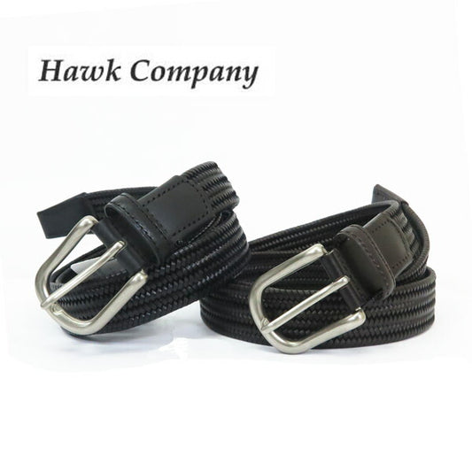 ホークカンパニー HAWK COMPANY メッシュ編み ボンデッドレザー ベルト メンズ レディース 1497【2025年春夏新作】