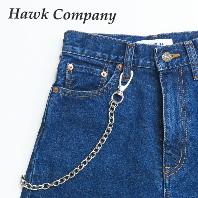ホークカンパニー HAWK COMPANY シルバー ウォレットチェーン 830-61【2024-25年秋冬新作】