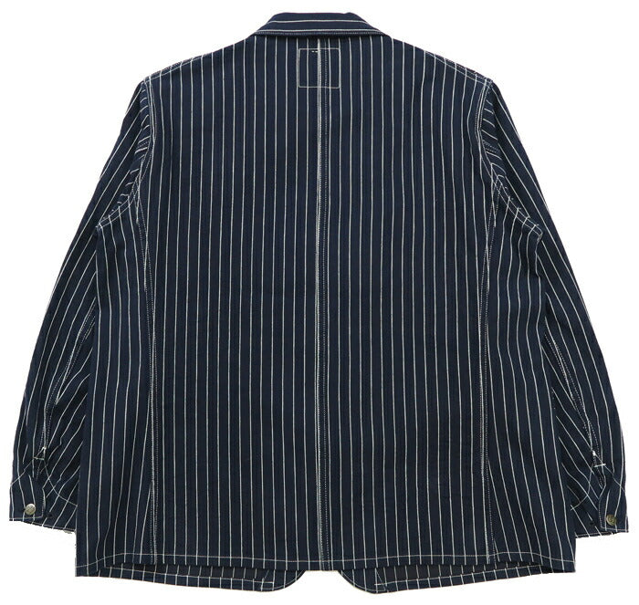 HEADLIGHT ヘッドライト 実名復刻 8oz. SPECIAL WOVEN STRIPE DENIM ワーク コート カバーオール ジャケット SUGAR CANE シュガーケーン HD15647 【2024-25年秋冬新作】