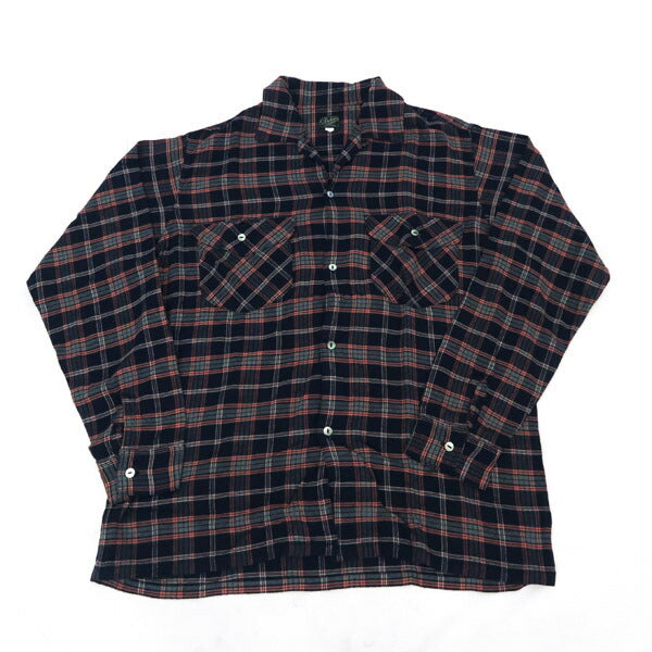 DALLES & CO ダリーズ&コー Huco.L 1910s RAYON SHIRT 長袖 レーヨンシャツ チェック デラックスウェア DELUXEWARE【2025年春夏新作】