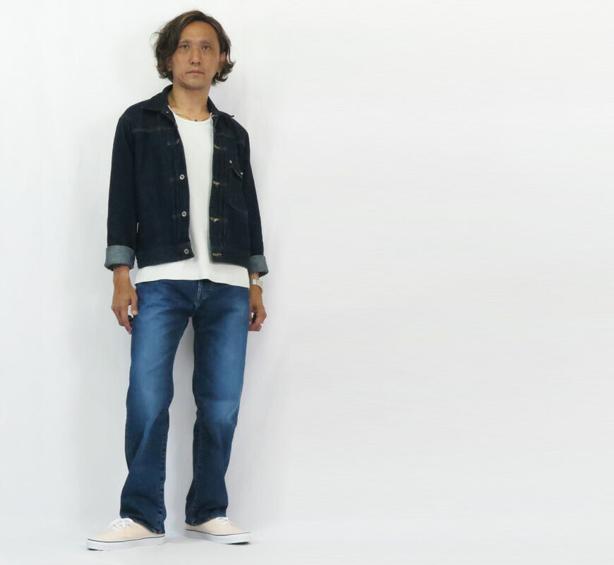 JAPAN BLUE JEANS ジャパンブルー ジーンズ 12oz アルティメイトストレッチデニム ワイド ディープインディゴ JBAG1522-D01 【2025年春夏新作】