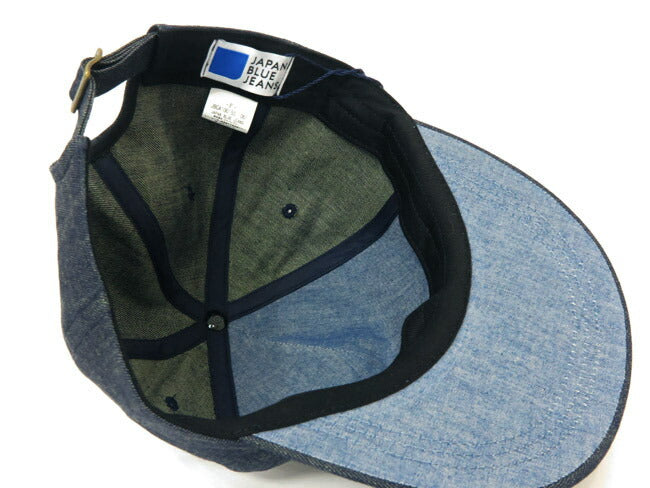 JAPAN BLUE JEANS ジャパンブルージーンズ Denim Baseball Cap 10oz ミリタリーデニム 帽子 JBCA10015S 【2025年春夏新作】