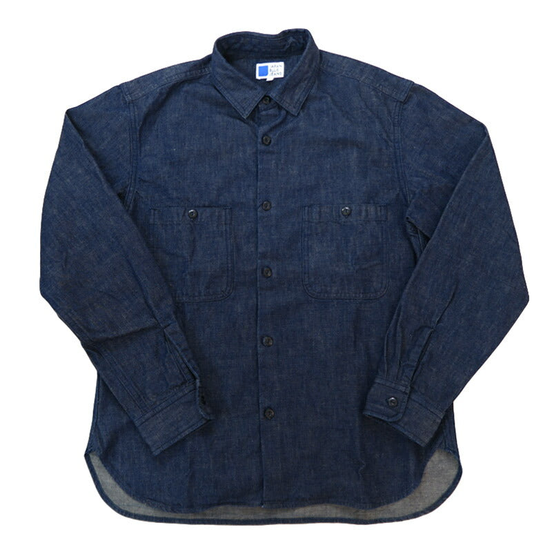 JAPAN BLUE JEANS ジャパンブルージーンズ 10oz デニム 長袖 ワーク シャツ JBLS10155S 【2025年春夏新作】