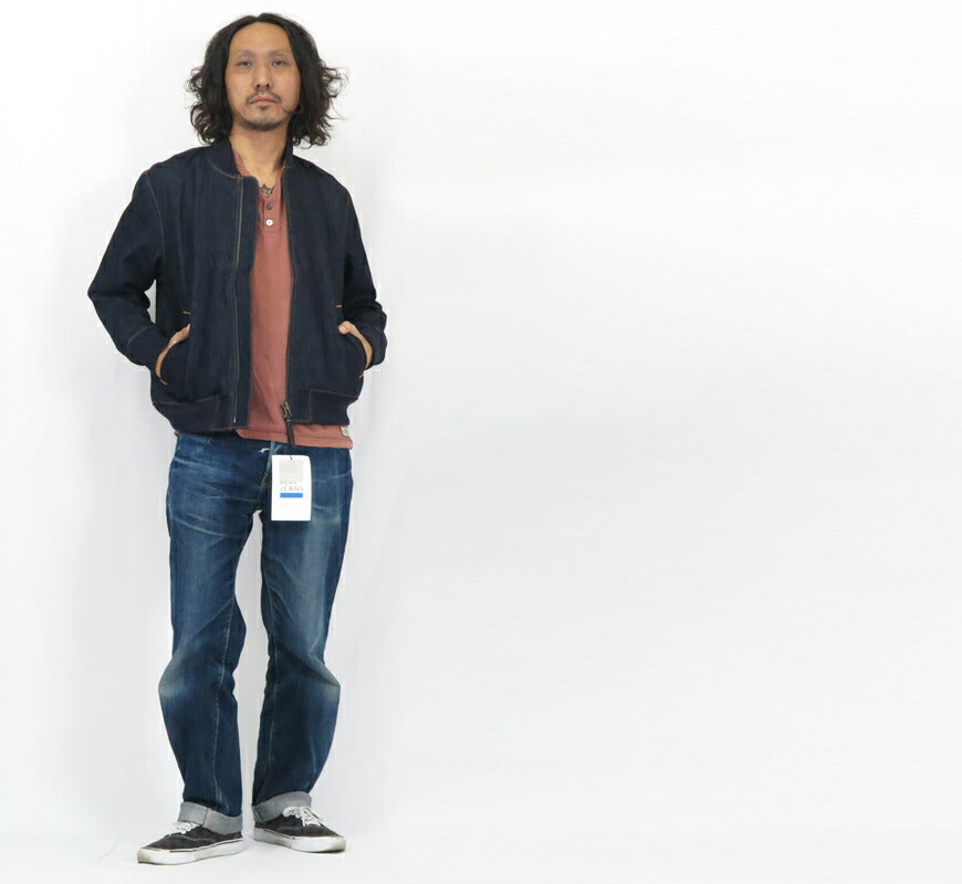 JAPAN BLUE JEANS ジャパンブルージーンズ 13oz デニムボンバージャケット JBOT13074A 【2025年春夏新作】