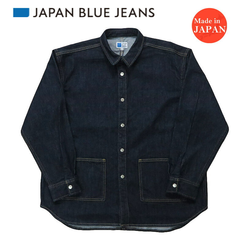 JAPAN BLUE JEANS ジャパンブルージーンズ 13oz デニム ビッグ シャツ ジャケット JBOT13155S 【2025年春夏新作】