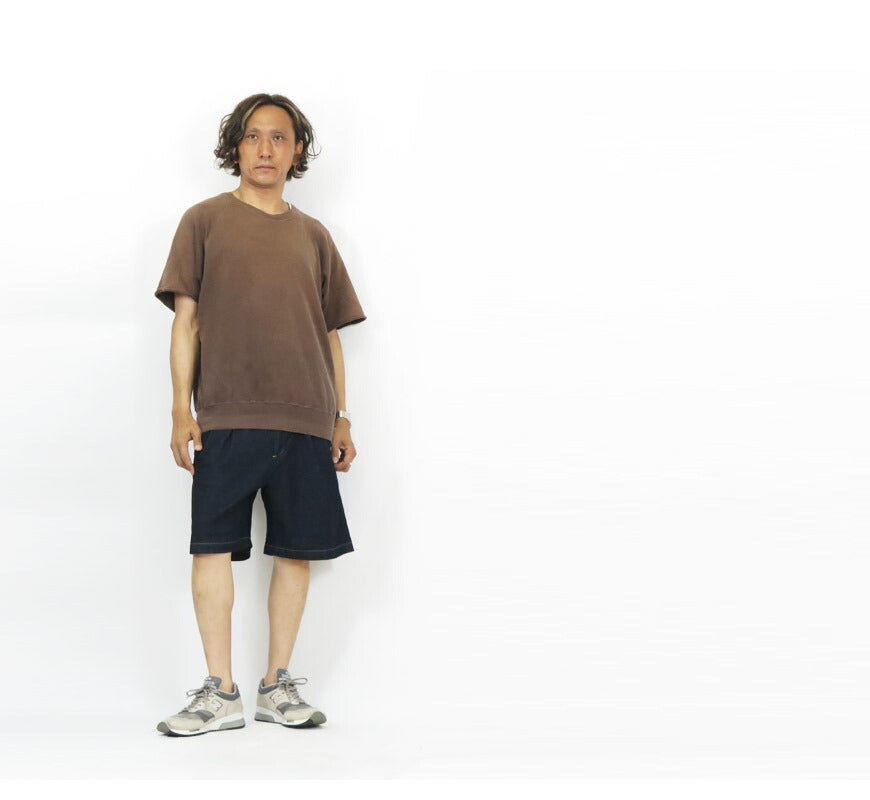 JAPAN BLUE JEANS ジャパンブルージーンズ ショーツ11oz Denim Tuck Shorts Natural Slub Denim JBSP1002【2025年春夏新作】