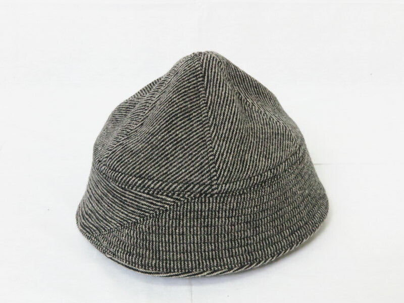 John Gluckow ジョングラッコー by WAREHOUSE ウエアハウス ツイードウール プリズンキャップ バケットハット "Tweedy Prison Cap" JG-31【2025年秋冬新作】