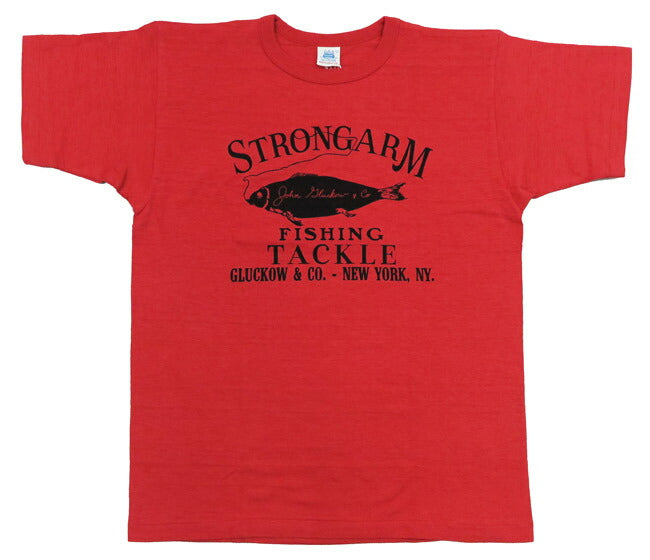 John Gluckow ジョングラッコー 半袖 Tシャツ Fishing ウェアハウス WAREHOUSE JG-CS06 【2025春夏新作】