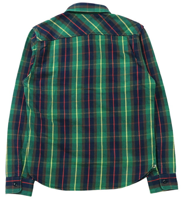 JELADO ジェラード 長袖 フランネル シャツ ショート丈 サイズS~XL Unionworkers Shirt Short チェック柄 JP02125 【2024-25年秋冬新作】