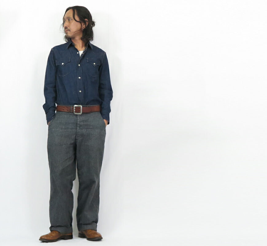 JELADO ジェラード 長袖 デニム ウエスタン シャツ Vaquero Shirt JP11115 【2025年春夏新作】