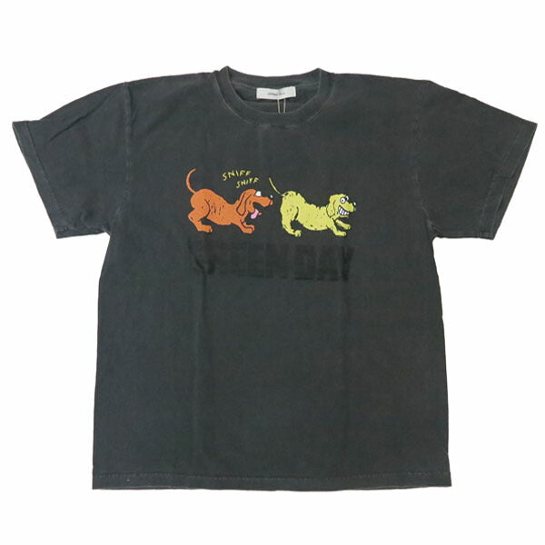 ジョンブル JOHNBULL 艺术家照片 短袖 T恤 GREEN DAY DOG 绿日 乐队T恤 JT261C46【2026年春夏新作】