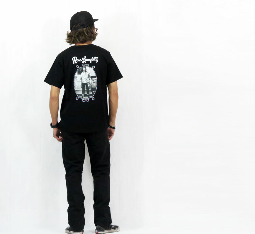 ラングリッツレザーズ Langlitz Leathers 半袖 Tシャツ プリント 日本製 LLC-003 LL312【2025年春夏新作】