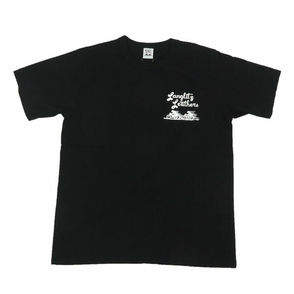 ラングリッツレザーズ Langlitz Leathers 半袖 Tシャツ プリント 日本製 LLC-003 TypeA【2025年春夏新作】