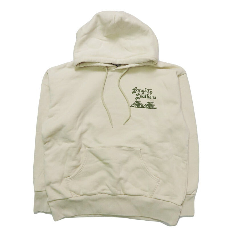 ラングリッツレザーズ Langlitz Leathers プルオーバー スウェット パーカー 裏起毛 Hooded Sweat Shirts LLC-012 TypeA 【2025年秋冬新作】