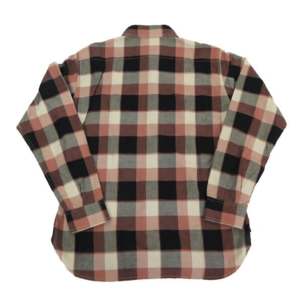 デラックスウェア DELUXEWARE LV-31 50s CHECK PATTERN 真夏対応素材 長袖 チェックシャツ 1C0224【2025年春夏新作】