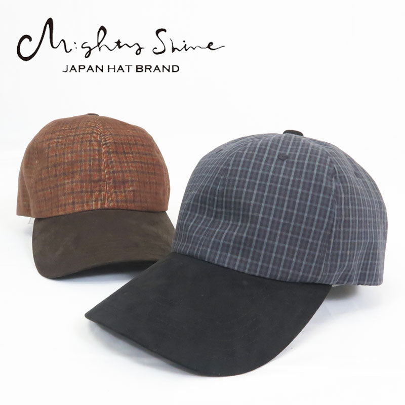 Mighty Shine マイティーシャイン 帽子 ロングビル キャップ LONG BILL CAP No.1243006【2024-25年秋冬新作】