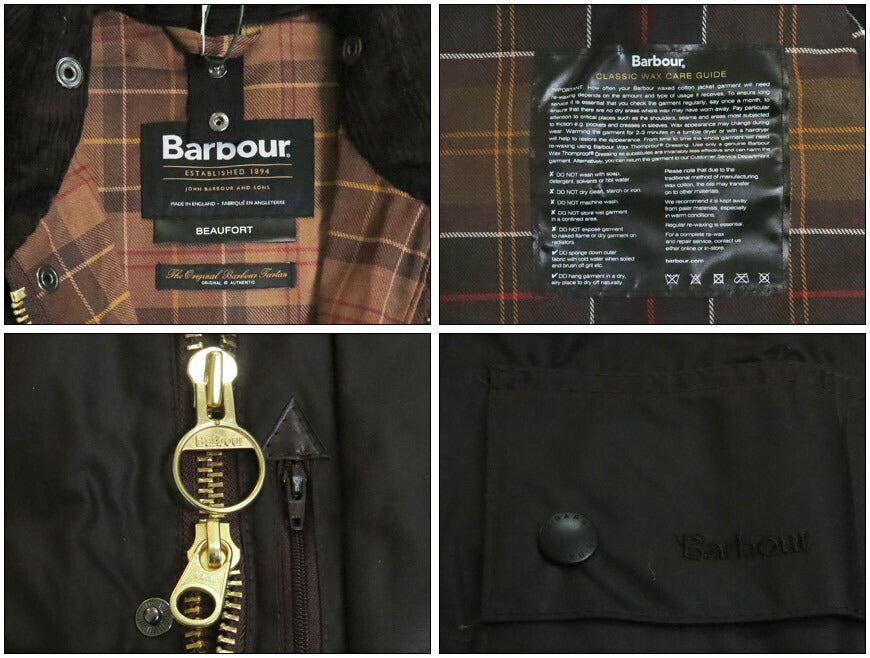 Barbour バブアー BEAUFORT ビューフォート ワックスコットンジャケット レギュラーフィット MWX0017 【2025年秋冬新作】