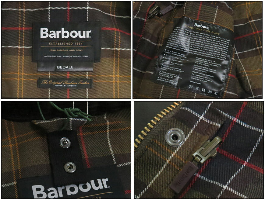 Barbour バブアー BEDALE ビデイル ワックスコットンジャケット レギュラーフィット MWX0018 【2025年秋冬新作】