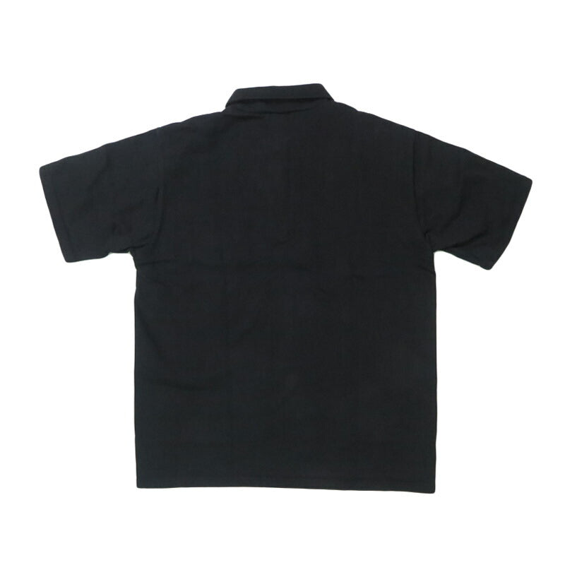 デラックスウェア DELUXEWARE 半袖 オープンカラー Tシャツ ポロシャツ 無地 吊り編み 厚手 OCTS-00 【2025年春夏新作】