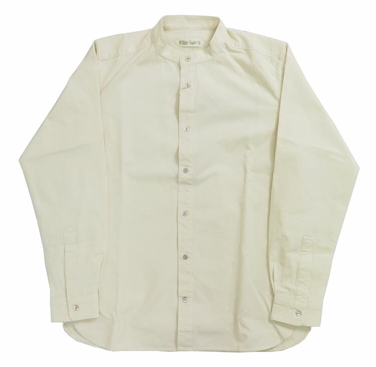 ORGUEIL オルゲイユ 長袖 バンドカラー シャツ Band Collar Shirt OR-5108【2024-25年秋冬新作】