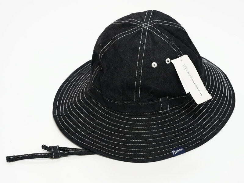 フェローズ Pherrow's U.S.NAVY ミリタリー ジャングルハット 迷彩/カモフラ/ベージュ/デニム PJH1 【2025年秋冬新作】