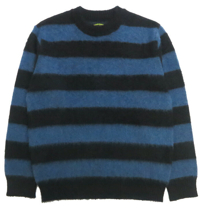 JELADO ジェラード クルーネック ボーダー モヘア セーター Lithium モヘヤ RG13839 【2025年秋冬新作】