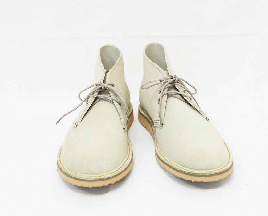 REDWING レッドウィング WEEKENDER CHUKKA チャッカブーツ モハヴェ ホワイトサンド ラフアウト Dワイズ STYLE No.3309 【2025年秋冬新作】