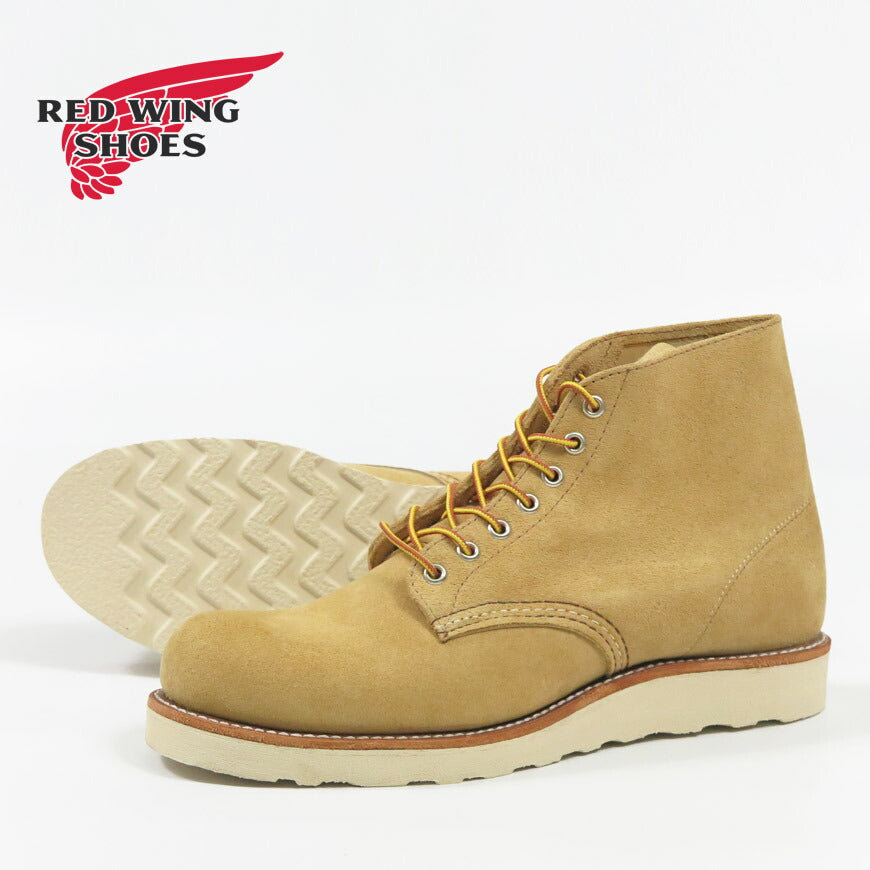 REDWING レッドウィング クラシックワークブーツ 6" Round-toe ホーソーン「アビリーン」ラフアウト Style No.8167 【2025年秋冬新作】