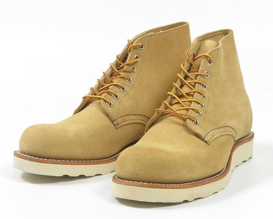 REDWING レッドウィング クラシックワークブーツ 6" Round-toe ホーソーン「アビリーン」ラフアウト Style No.8167 【2025年秋冬新作】